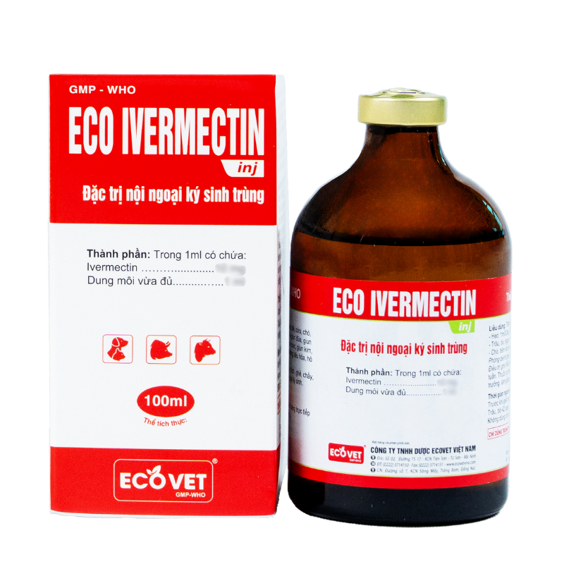ECO IVERMECTIN - Đặc trị nội, ngoại ký sinh trùng.