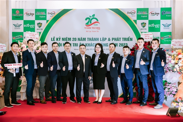 Toàn Thắng - Ecovet Tổ chức chào mừng kỷ niệm 20 năm thành lập và phát triển, Hội nghị khách hàng năm năm 2023