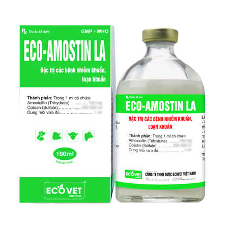 ECO AMOSTIN LA - Đặc trị các bệnh đường tiêu hóa