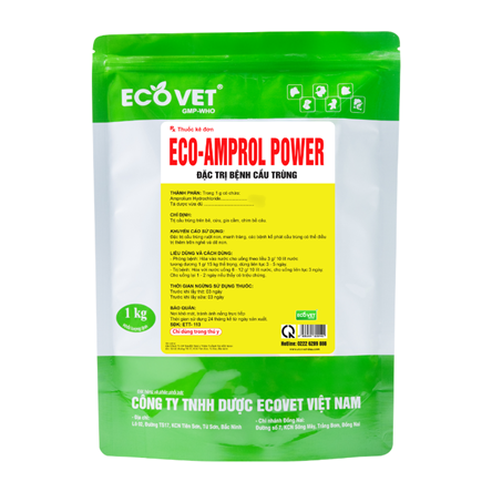 ECO AMPROL POWER - Giảm tối ưu cho bệnh cầu trùng & bảo vệ hệ đường ruột