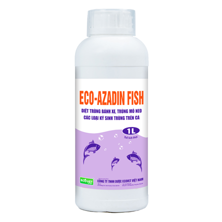ECO AZADIN FISH - Diệt trùng bánh xe, trùng mỏ nbeo, các loại ký sinh trùng trên các