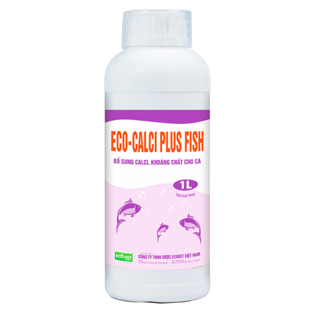 ECO CALCI PLUS FISH - Bổ sung Calci, khoáng chất cho cá