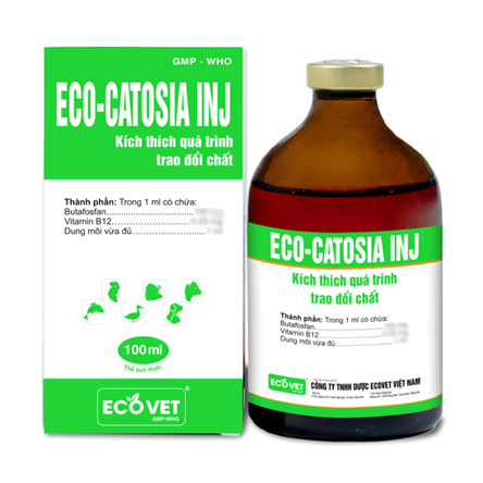 ECO CATOSIA INJ- Kích thích quá trình trao đổi chất.
