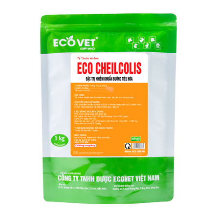 ECO - CHEILCOLIS - Đặc trị các bệnh đường tiêu hóa.