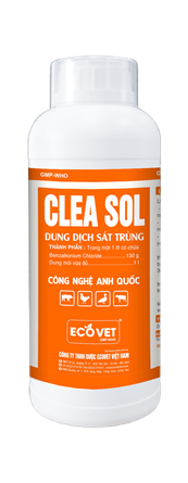 ECO - CLEA SOL - Antiseptic solution.