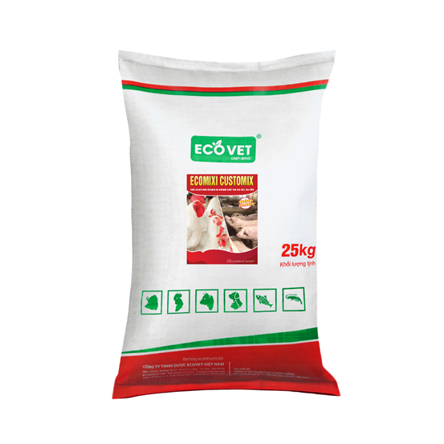 Ecomix Customix - Thức ăn bổ sung vitamin và khoáng chất cho gia súc, gia cầm.