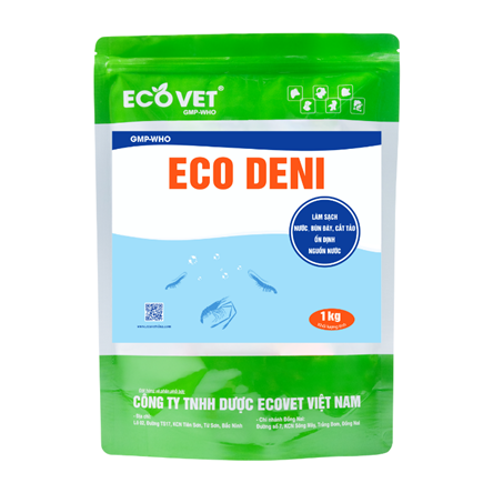ECO DENI S - Làm sạch nước, bùn đáy, ổn định màu nước.