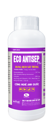 ECO - ANTISEP PLUS - Antiseptic solution.