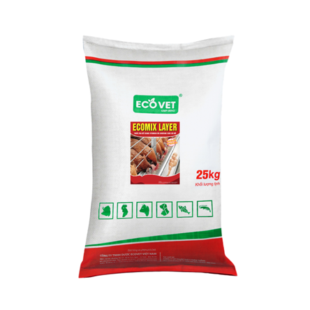 Ecomix Layer - Thức ăn bổ sung vitamin và khoáng cho gà đẻ
