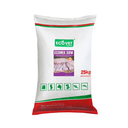 Ecomix Sow - Thức ăn bổ sung vitamin và khoáng chất cho heo nái