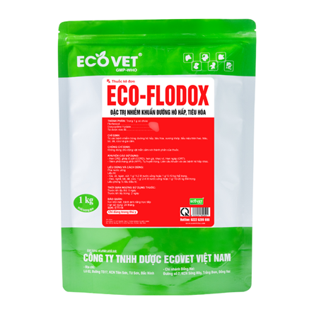 ECO FLODOX - Đặc trị nhiễm khuẩn, bệnh đường hô hấp, tiêu hóa