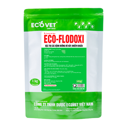 Eco Flodoxi - Đặc trị bệnh nhiễm khuẩn đường hô hấp
