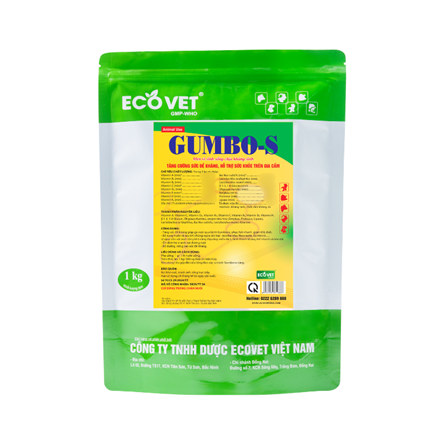 GUMBO-S - Tăng cường sức đề kháng, phòng bệnh Gumboro trên gia cầm
