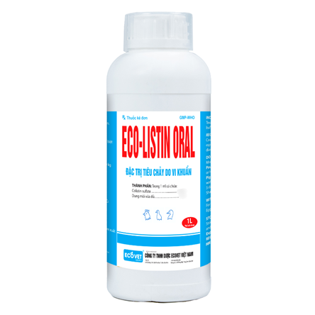 ECO LISTIN ORAL - Special treatment for diarrhea caused by bacteria