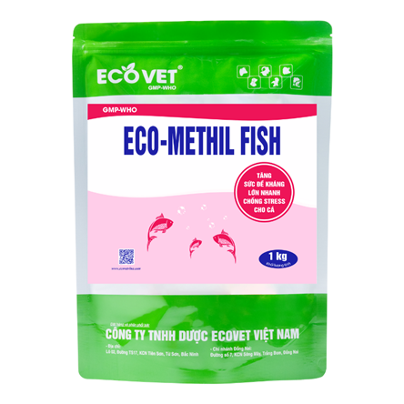 ECO METHIL FISH - Tăng sức đề kháng, lớn nhanh, chống stress cho cá
