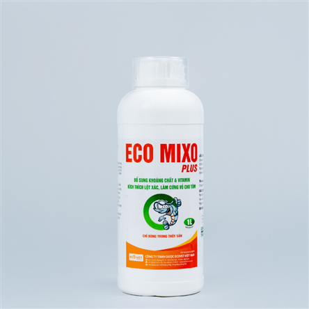 ECO MIXO PLUS - Bổ sung Canxi, VTM và khoáng chất cho tôm làm cứng vỏ, kích thích lột xác.
