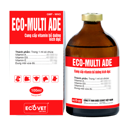 ECO - MULTI ADE - Cung cấp Vitamin bổ dưỡng kích dục.