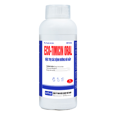 ECO TIMICIN ORAL - Đặc trị các bệnh đường hô hấp