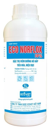 Eco Norflox 10% - Treatment for Respiratory, Digestive, and Urinary Tract Infections