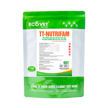 TT-NUTRIFAM - Bổ sung men vi sinh vật chống chịu kháng sinh