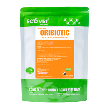 ECO - ORIBIOTIC - Đặc trị nấm diều, nấm nội tạng, nấm phổi trên gia súc, gia cầm.