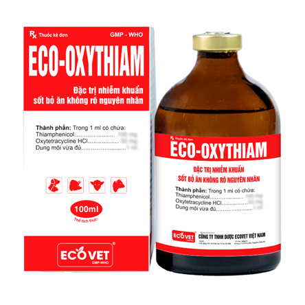 ECO OXYTHIAM - Đặc trị nhiễm khuẩn, sốt bỏ ăn không rõ nguyên nhân.