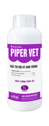 PIPER VET -  Special treatment of internal and external parasites.