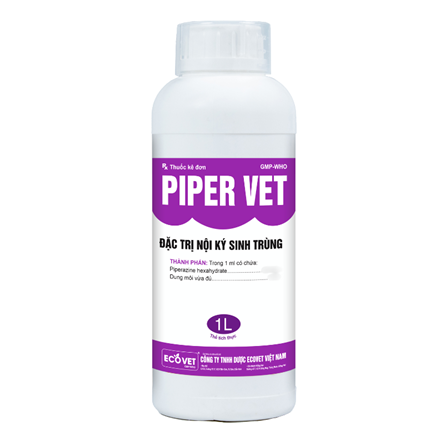 PIPER VET - Đặc trị nội, ngoại ký sinh trùng.