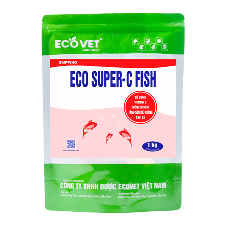 ECO SUPER C FISH - Bổ sung vitamin C, chống stress, tăng cường sức đề kháng cho cá