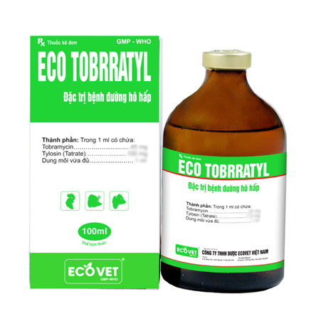 ECO - TOBRATYL - Đặc trị bệnh đường hô hấp.