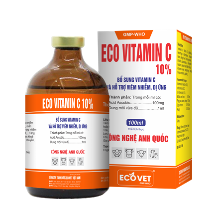 ECO - VITAMIN C 10% -  Supplement with Vitamin C and support inflammation and allergies.