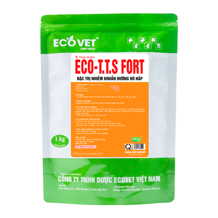 ECO T.T.S FORT - Đặc trị nhiễm khuẩn đường hô hấp