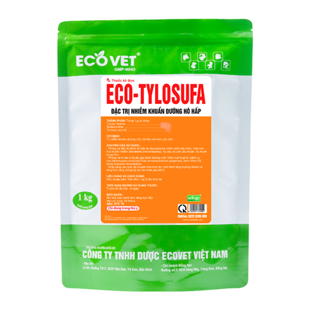 ECO TYLOSUFA - Đặc trị nhiễm khuẩn đường hô hấp