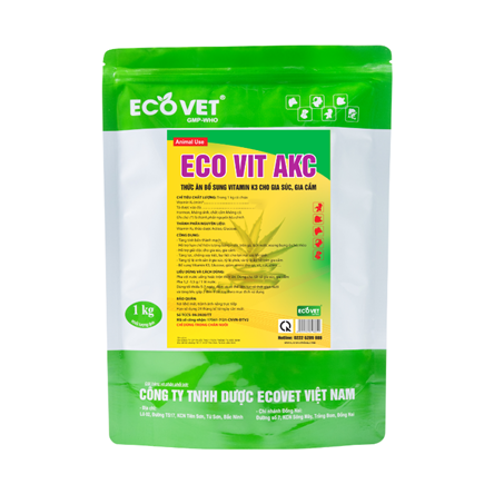 ECO - VIT AKC - Bổ sung Vitamin và tăng sức đề kháng.
