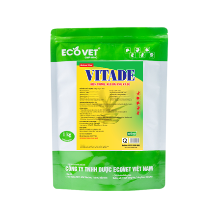 VITADE - MEN VI SINH SỐNG CHỊU KHÁNG SINH,  KÍCH TRỨNG, KÉO DÀI CHU KỲ ĐẺ